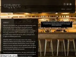 Sites similar to gerardsbar.com.au
