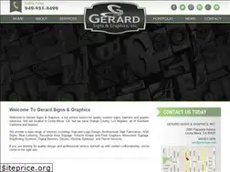 Sites similar to gerardsigns.com