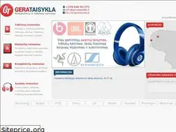 Sites similar to gerataisykla.lt