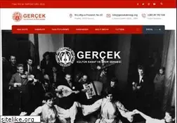 Sites similar to gercekdernegi.org