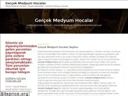 Sites similar to gercekmedyumhocalar.net