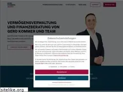 Sites similar to gerd-kommer-invest.de