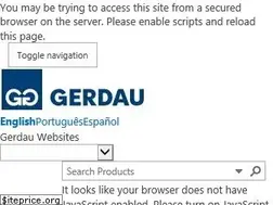Sites similar to gerdau.com