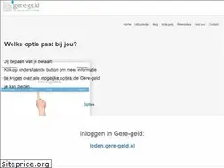Sites similar to gere-geld.nl