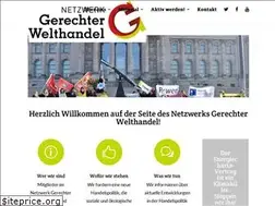 Sites similar to gerechter-welthandel.org