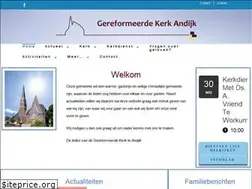Sites similar to gereformeerdekerkandijk.nl