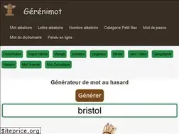 Sites similar to gerenimot.fr