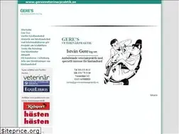 Sites similar to geresveterinarpraktik.se
