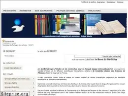 Sites similar to gerflint.fr