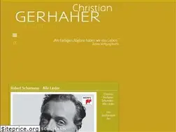 Sites similar to gerhaher.de