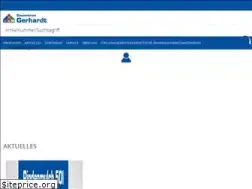 Sites similar to gerhardt-bauzentrum.de