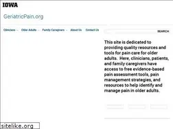 Sites similar to geriatricpain.org