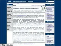 Sites similar to geriatrie-drg.de