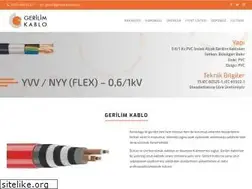 Sites similar to gerilimkablo.com