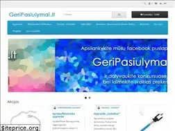 Sites similar to geripasiulymai.lt