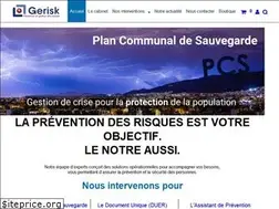 Sites similar to gerisk.fr