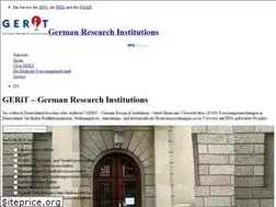 Sites similar to gerit.org