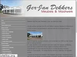 Sites similar to gerjandekkers.nl