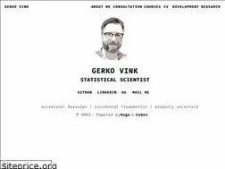 Sites similar to gerkovink.github.io