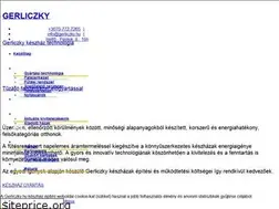 Sites similar to gerliczky.hu