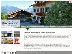 Sites similar to gerlingerwirt.at