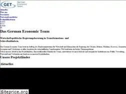 Sites similar to german-economic-team.com