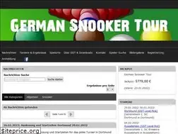 Sites similar to german-snooker-tour.de