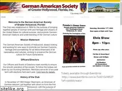 Sites similar to germanamericanclubhollywood.org