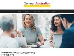 Sites similar to germanaustralianlawsolutions.com.au