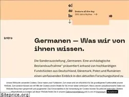 Sites similar to germanen-ausstellung.de