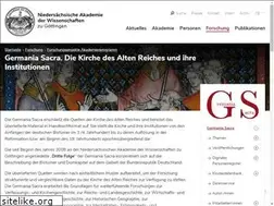 Sites similar to germania-sacra.de