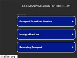 Sites similar to germanimmigrants1880s.com
