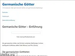 Sites similar to germanische-goetter.de