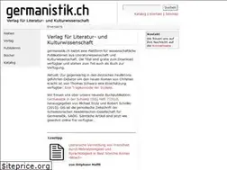 Sites similar to germanistik.ch
