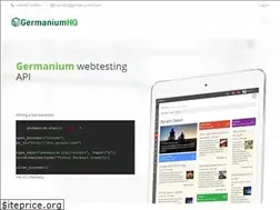 Sites similar to germaniumhq.com