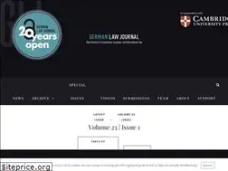 Sites similar to germanlawjournal.com