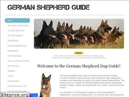 Sites similar to germanshepherdguide.com