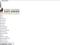 Sites similar to germanshepherdsafehaven.org