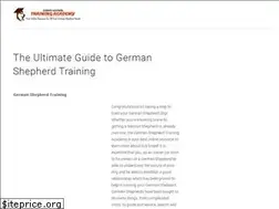 Sites similar to germanshepherdtrainingacademy.com