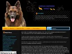 Sites similar to germanshepherdworld.com.au