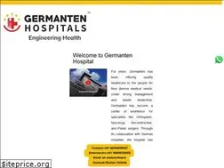 Sites similar to germantenhospitals.com