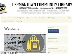 Sites similar to germantownlibrarywi.org