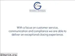Sites similar to germantowntitle.com