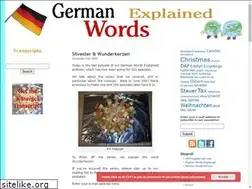 Sites similar to germanwordsexplained.com
