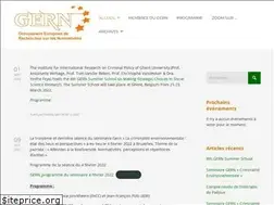 Sites similar to gern-cnrs.com