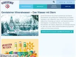 Sites similar to gerolsteiner.de