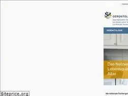 Sites similar to gerontologie.ch