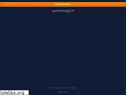 Sites similar to gerontologija.lt