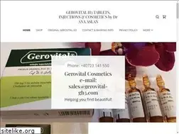 Sites similar to gerovitalcosmetic.com