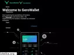 Sites similar to gerowallet.io